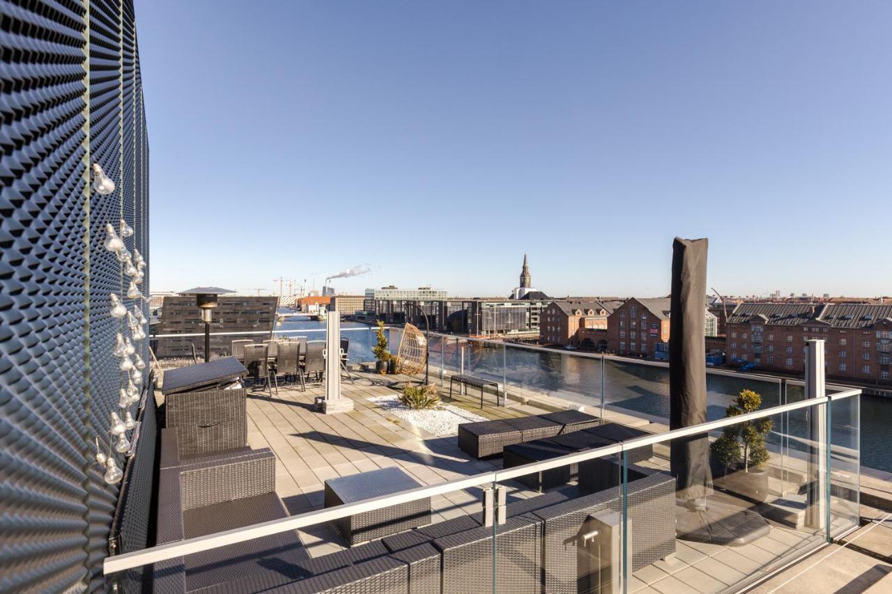 Luxury Harbourfront Penthouse With Private Rooftop Kopenhagen Exterior foto