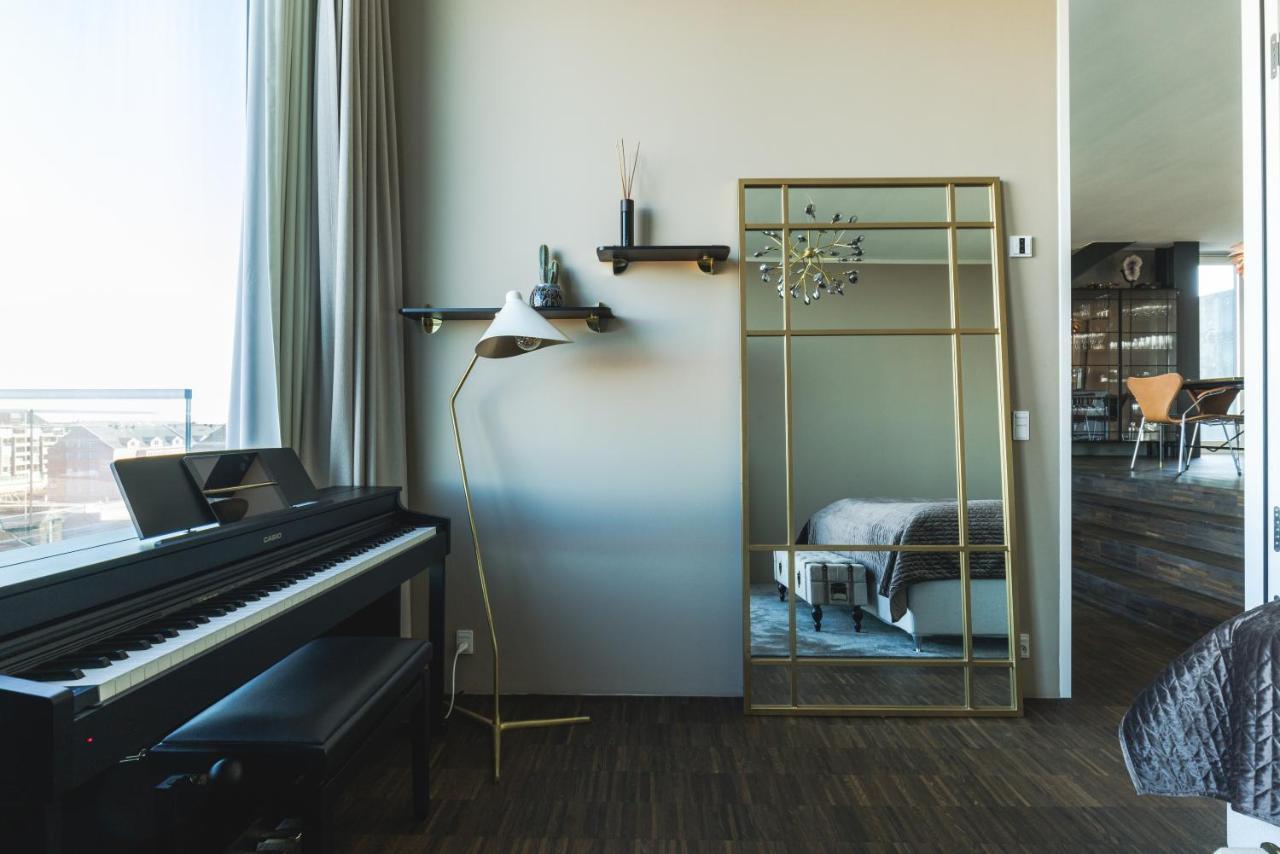 Luxury Harbourfront Penthouse With Private Rooftop Kopenhagen Exterior foto