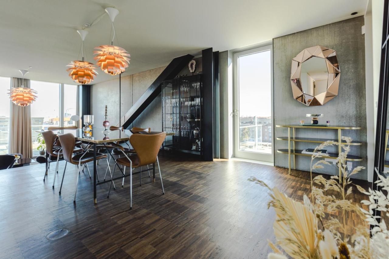 Luxury Harbourfront Penthouse With Private Rooftop Kopenhagen Exterior foto