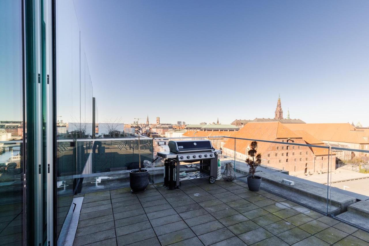 Luxury Harbourfront Penthouse With Private Rooftop Kopenhagen Exterior foto